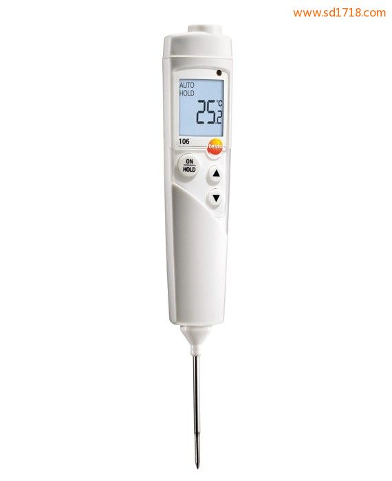 防水型食品中心溫度計testo 106