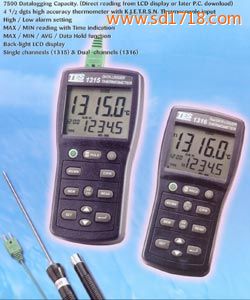 數(shù)字式溫度表TES-1315