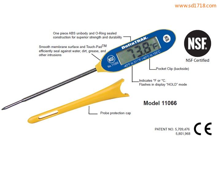 FlashCheck® 大屏細端探針溫度計11066